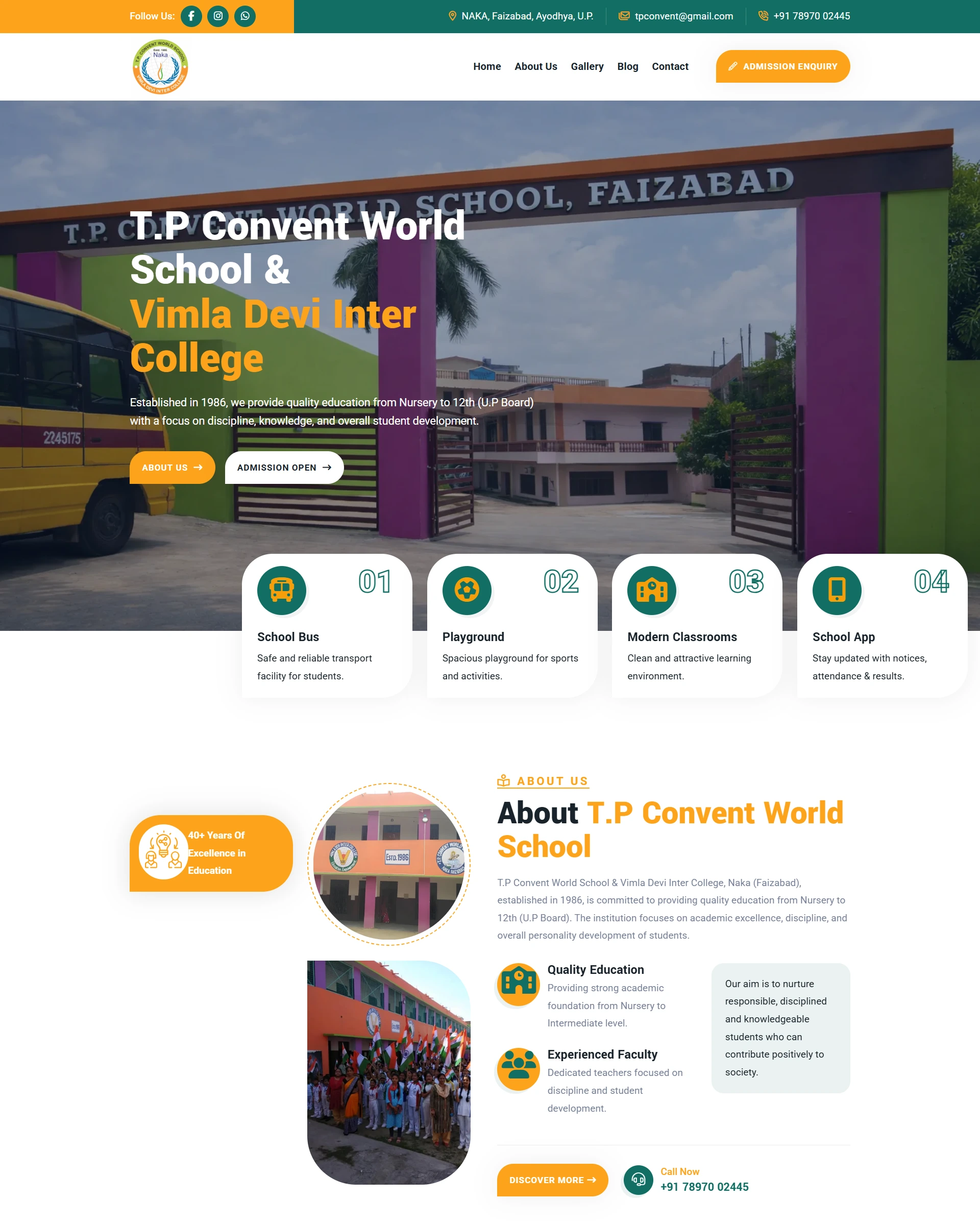 T.P. Convent World School