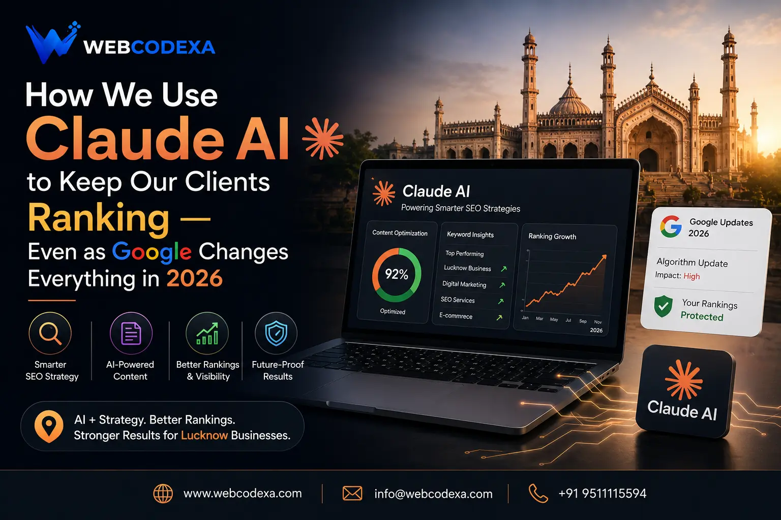 How We Use Claude AI to Keep Our Clients Ranking — Even as Google Changes Everything in 2026